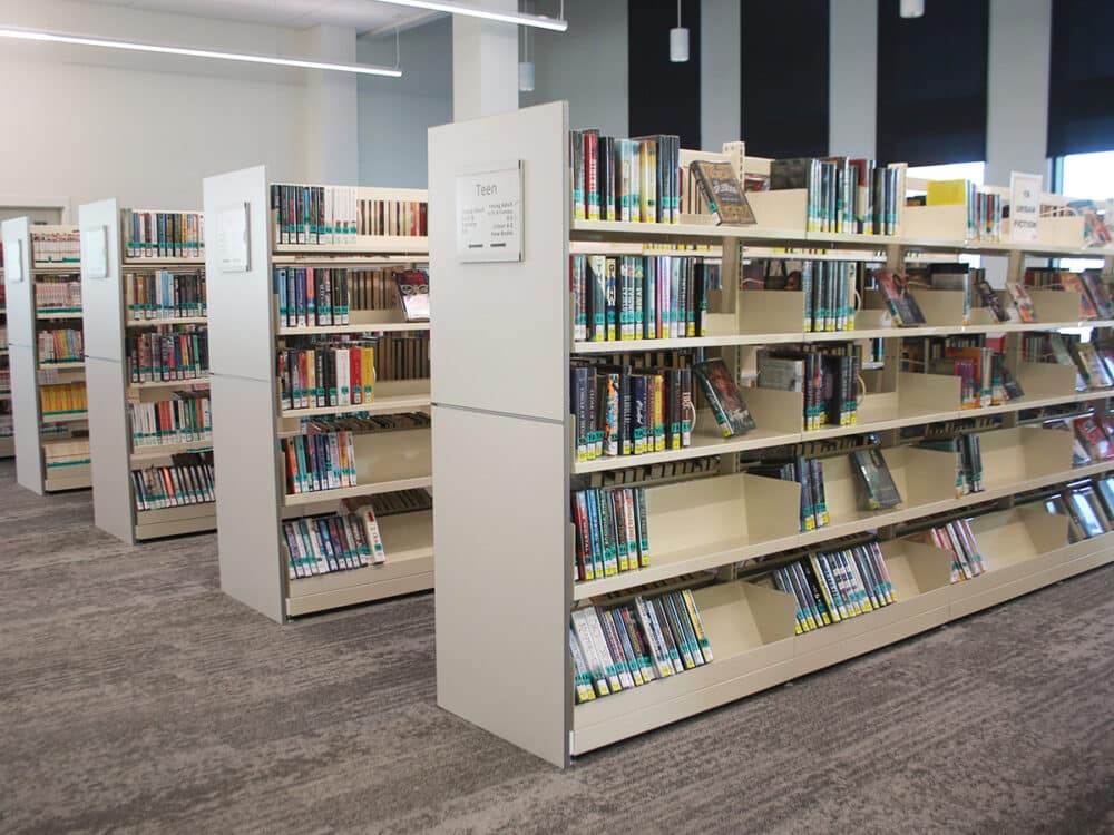 Rockford Teen Book Shelves with Sloped Base