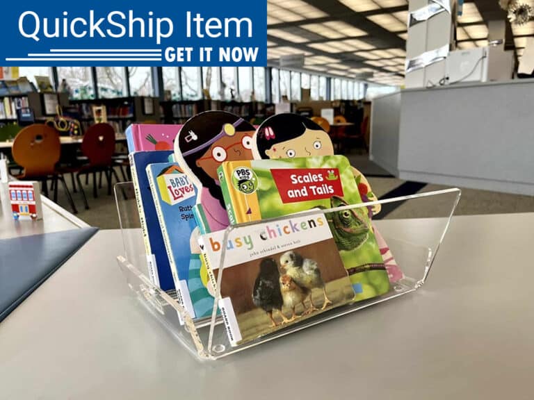 Magbrowz small acrylic book display Quickship