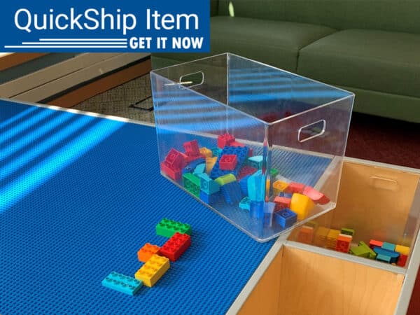 QuickShip Acrylic Insert for Discovery Activity Table Cubbie Insert