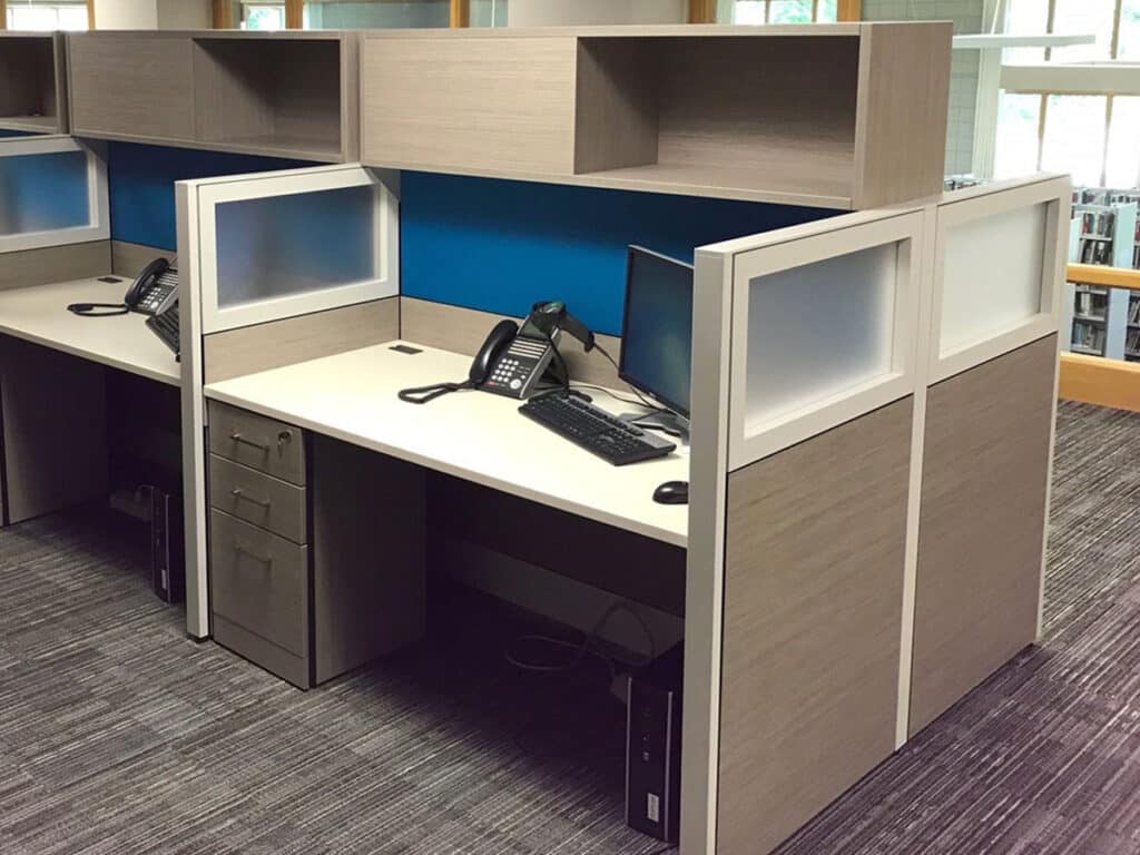 Park Ridge Back-of-House Workstation - Library Furniture International