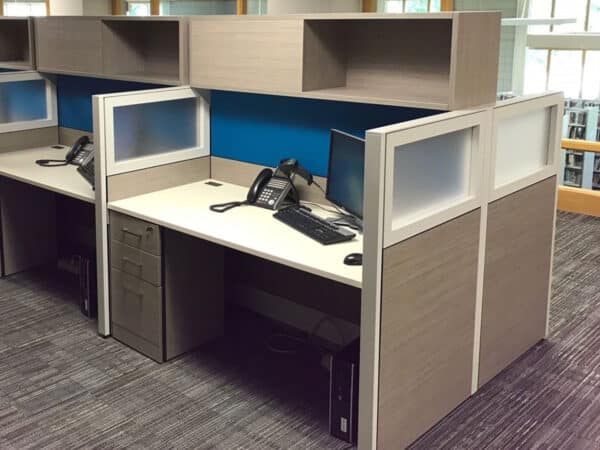 Park Ridge Back-of-House Cubicle Workstation Desk