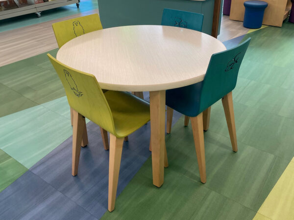 Childrens table and chairs