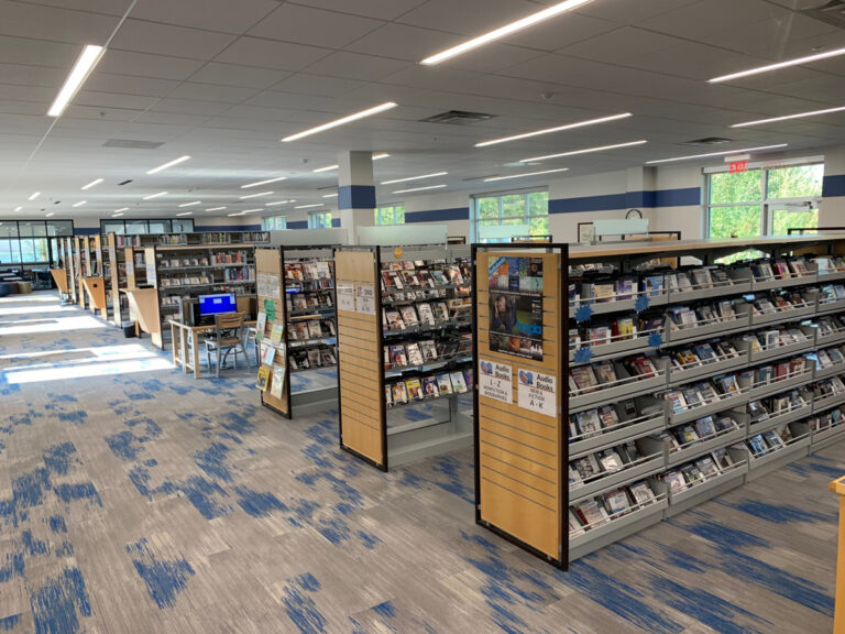 Bondurant Slatwall End Panel Library Furniture International