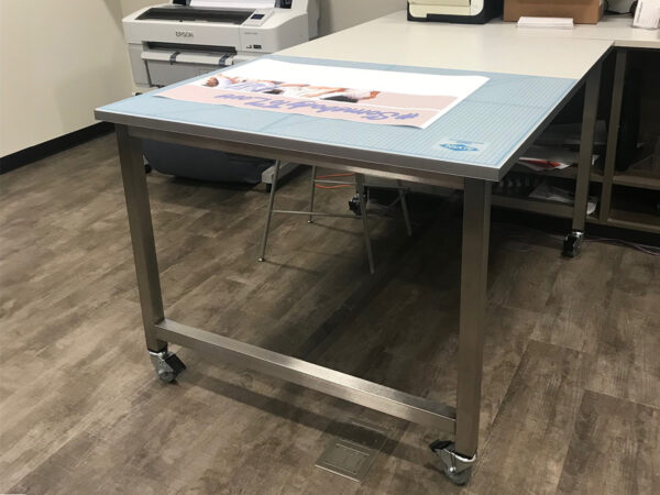 Maker space classic work table mobile