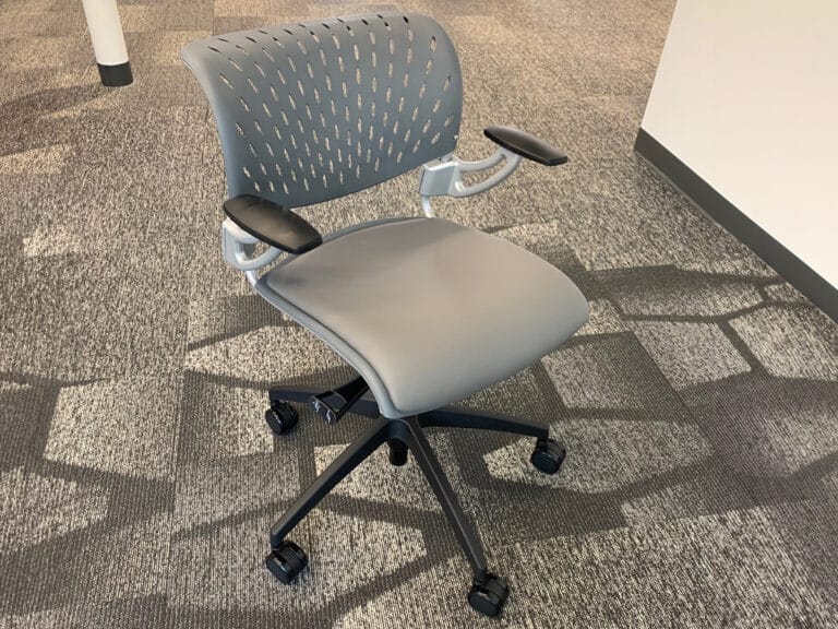 Grey Hannah task chair