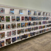Magazine display shelving