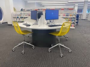 Java Station Computer Computer Stations - Library Furniture International