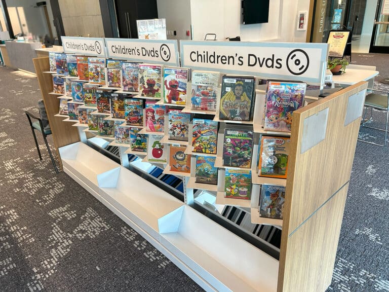 Columbus DVD Shelving Library Furniture International