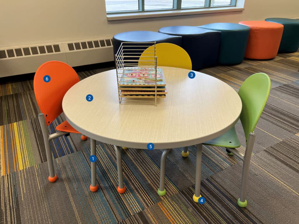 children's Bola table and chairs