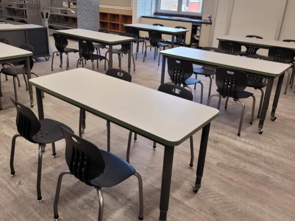 Greenwood Elementary Tables and Chairs