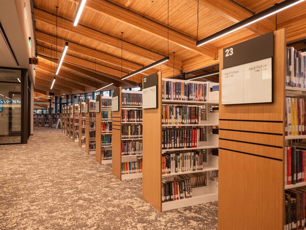 Cedar Park Public Library, Cedar Park, TX Shelving