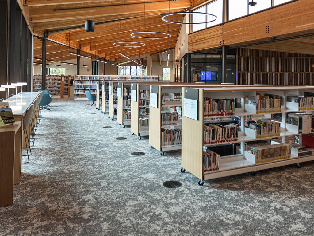 Cedar Park Public Library, Cedar Park, TX Shelving