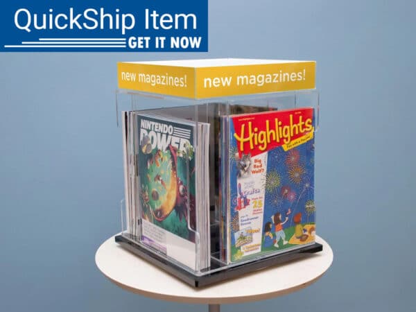 QuickShip magstak with 4-sided signage