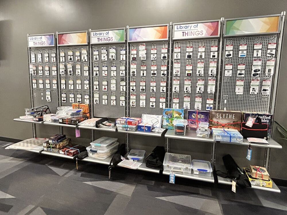 palatine library of things opto wall mounted display shelving
