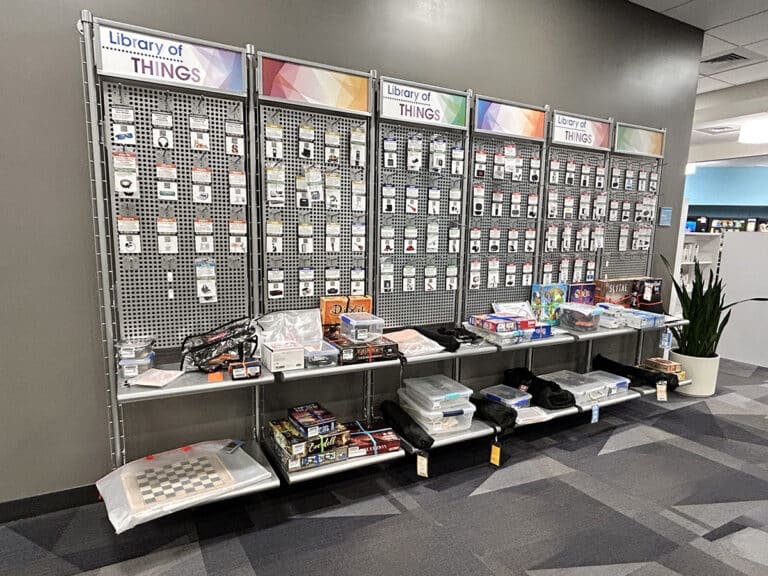 palatine library of things opto wall mounted display shelving