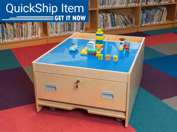 Discovery Mini Activity Table with drawer and storage bins