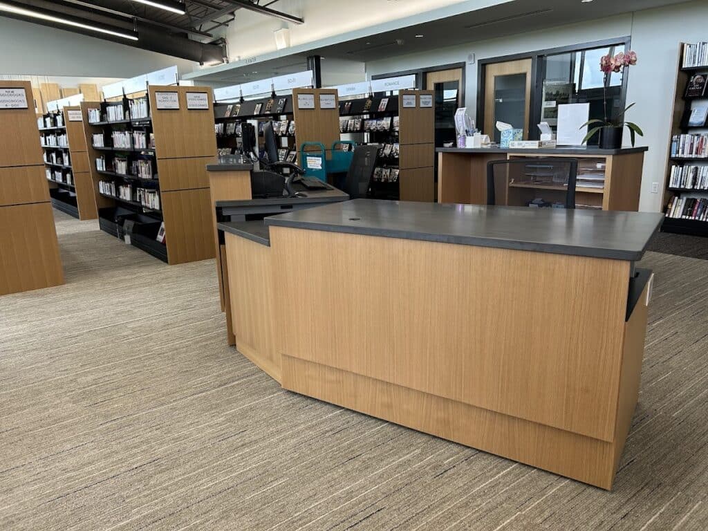 Grimes Public Library Iowa Adjustable Desk