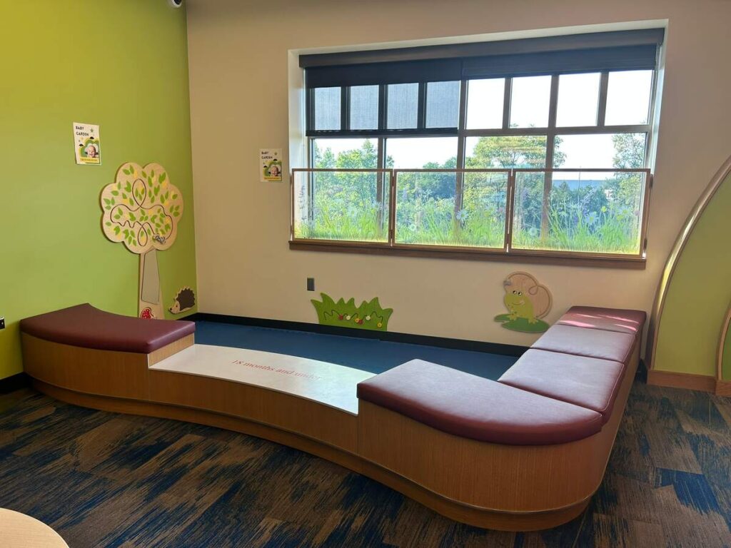 Tinley Park Public Library baby garden