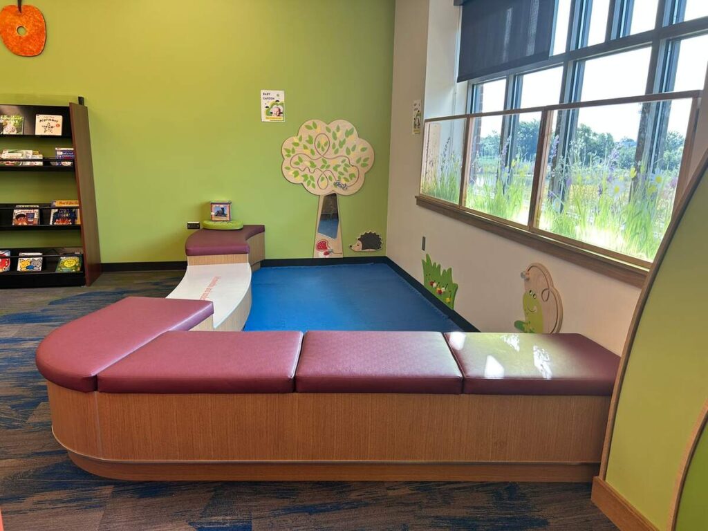 Tinley Park Public Library baby garden