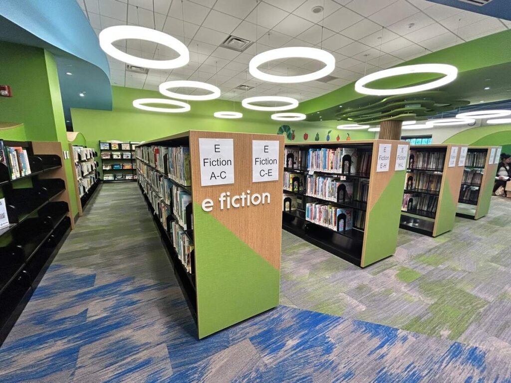 Tinley Park Public Library Shelving