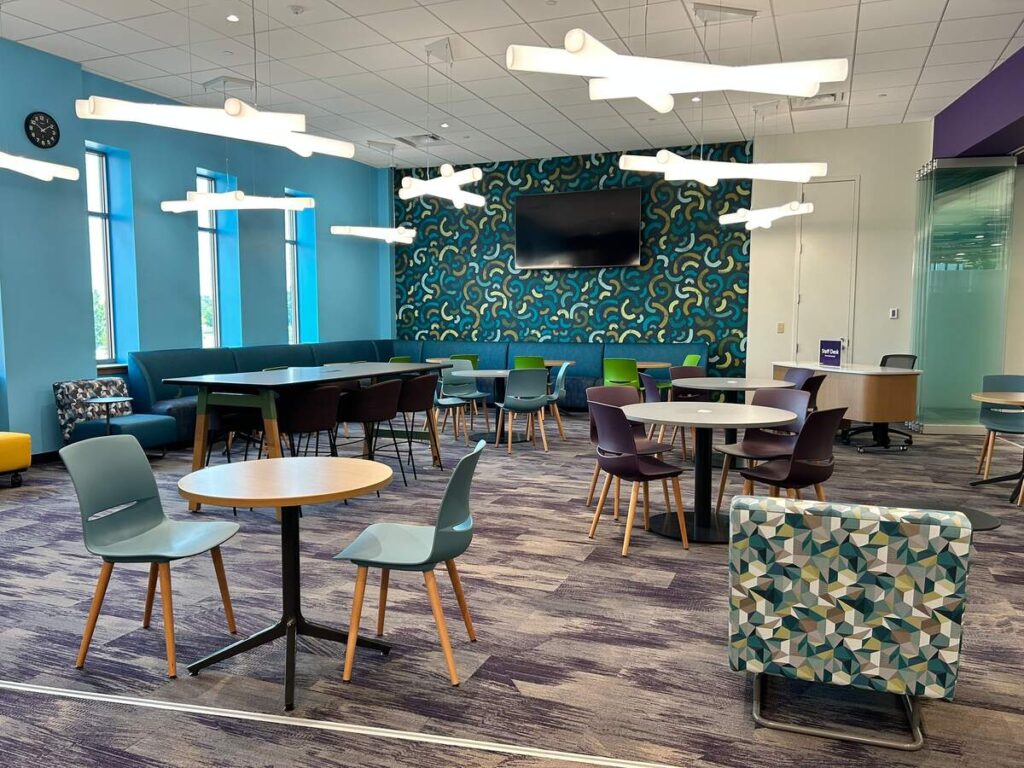 Tinley Park Public Library Seating Teen Area