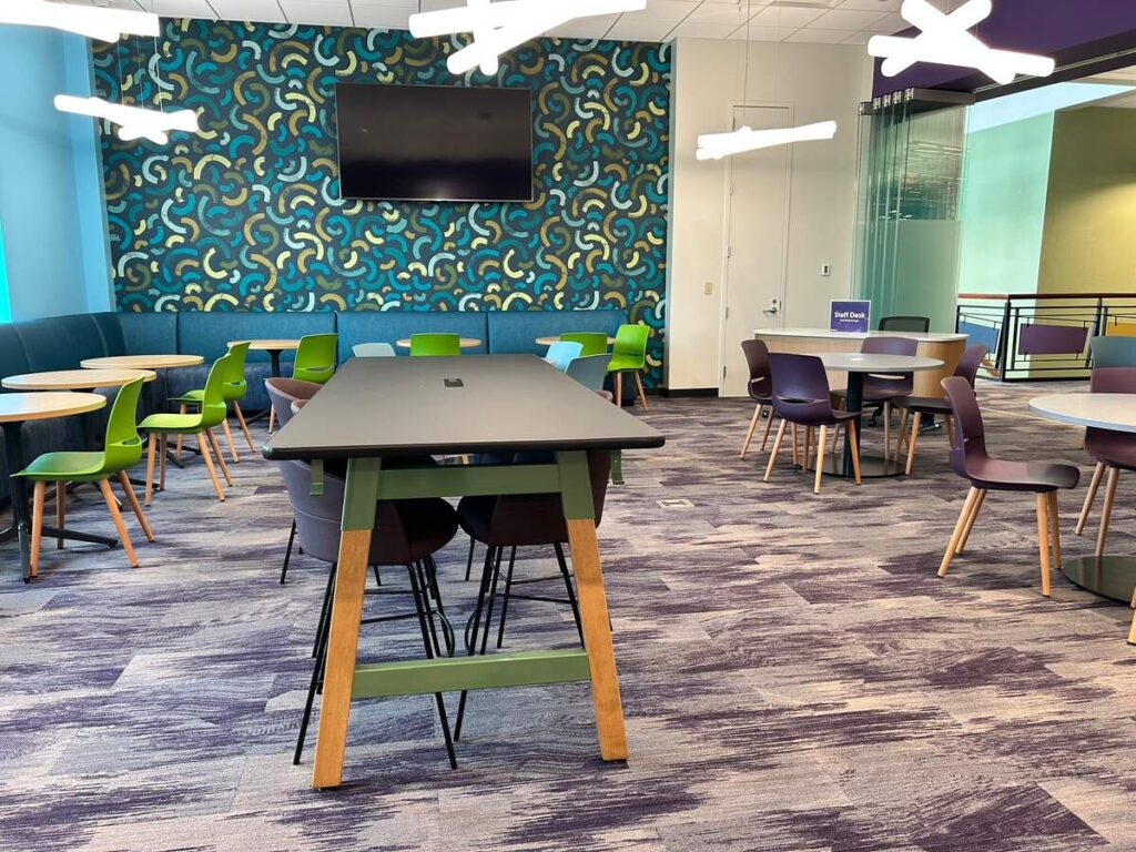 Tinley Park Public Library Seating Teen Area
