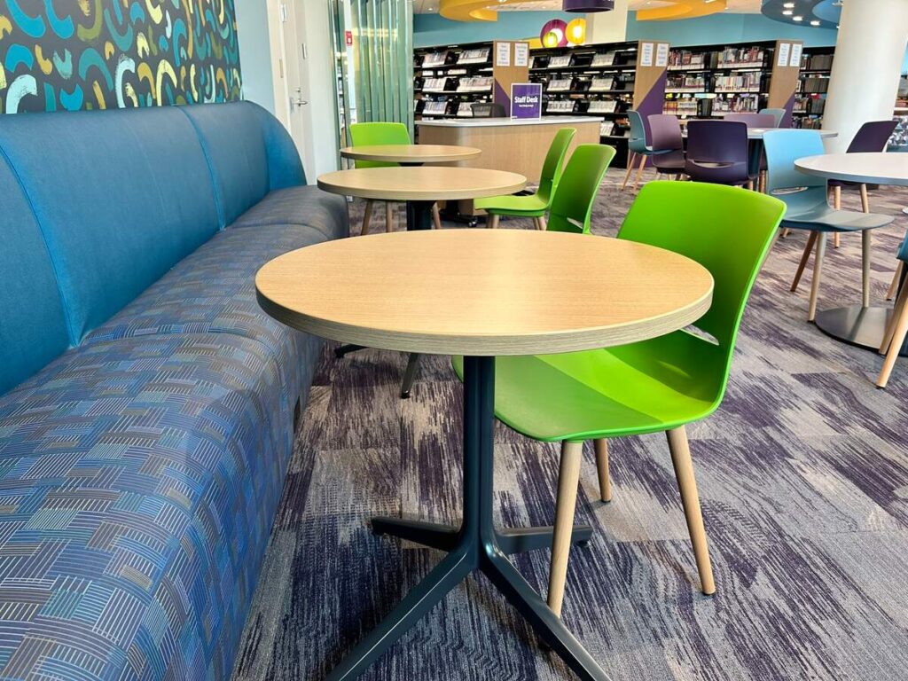 Tinley Park Public Library Seating Teen Area