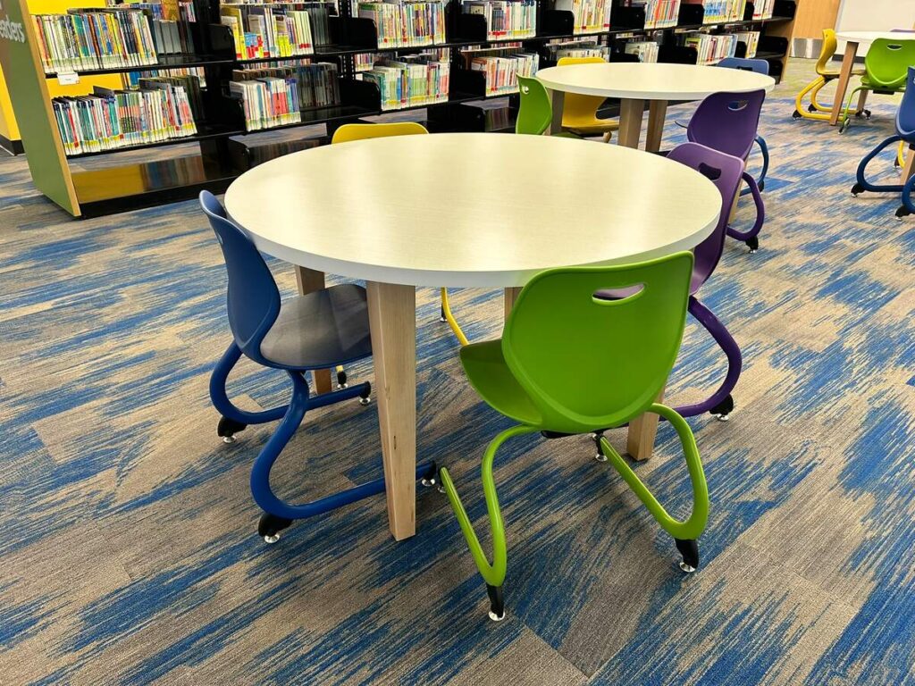 Tinley Park Public Library Children's Seating