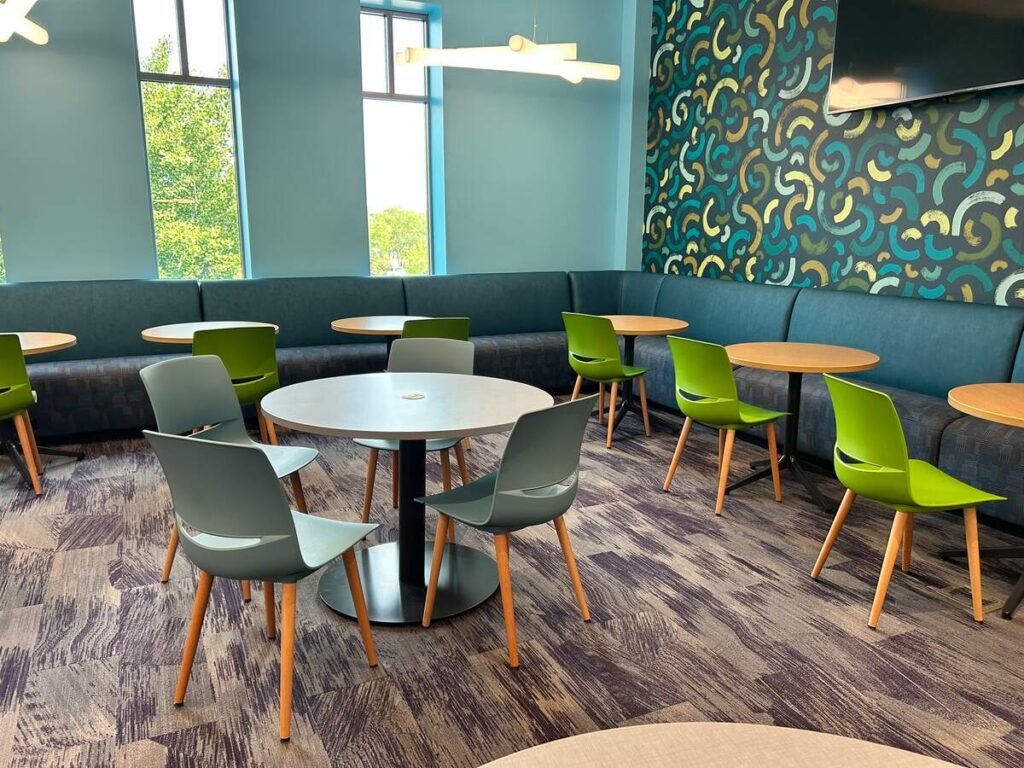 Tinley Park Public Library Seating Teen Area